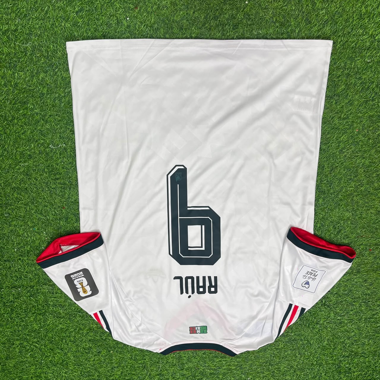 Raúl Jimenez Mexiko 2026 WM Heimtrikot Weiß