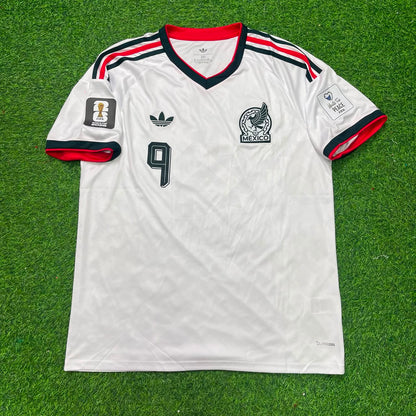 Raúl Jimenez Mexiko 2026 WM Heimtrikot Weiß