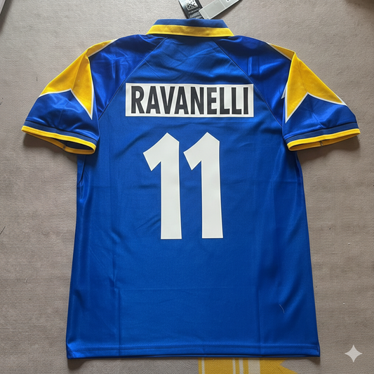 Fabrizio Ravanelli 11 – Juventus 1995–1997 Retro Kit Jersey – | Trikot | Maillot