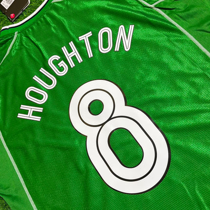 Ray Houghton Ireland Retro Green Football Jersey