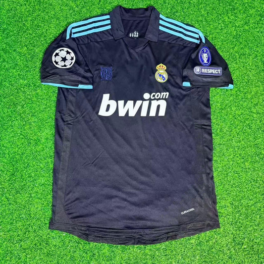 Real Madrid 2009/2010 Away Retro Football Jersey Kit