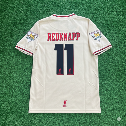 Jamie Redknapp Liverpool 1996 1997 Retro Away White Retro Jersey