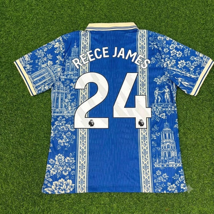 Reece James Chelsea 2027 Blue-White Jersey Maillot Trikot Maglia Soccer Shirt