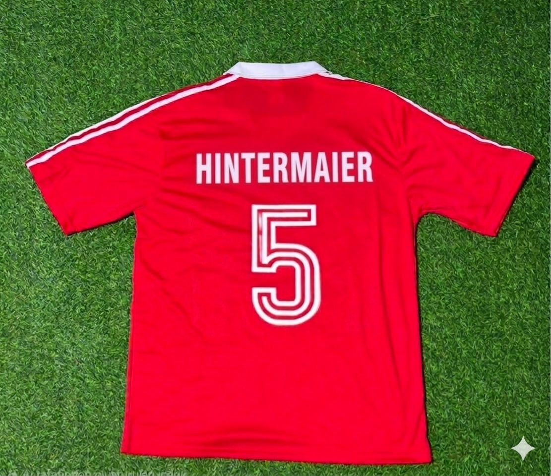 Hintermaier FC Nürnberg 1980 Saison Heim Retro Trikot
