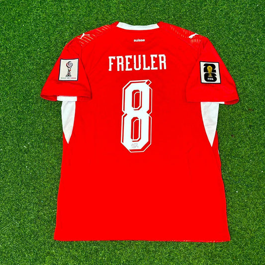 Remo Freuler - Switzerland 2026 World Cup Kit Jersey Trikot Maillot