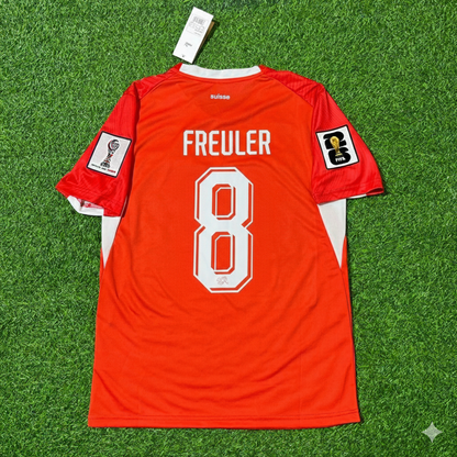 Remo Freuler - Switzerland 2026 World Cup Kit Jersey Trikot Maillot