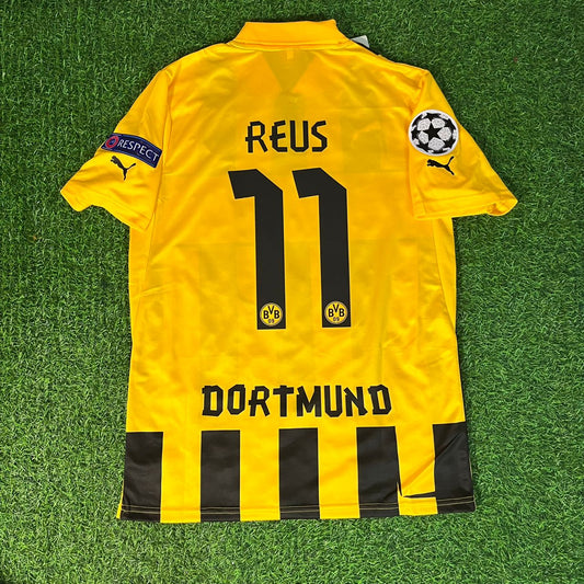 Marco Reus Borussia Dortmund 2013 Champions League Final Retro Football Jersey Kit