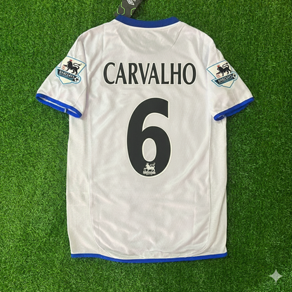 Ricardo Carvalho Chelsea Away 2004 Retro Football Jersey
