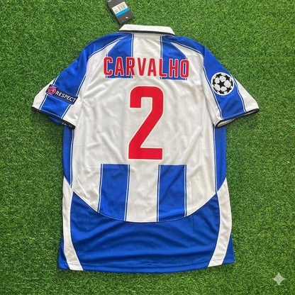 Ricardo Carvalho 2- Porto Retro Football Jersey
