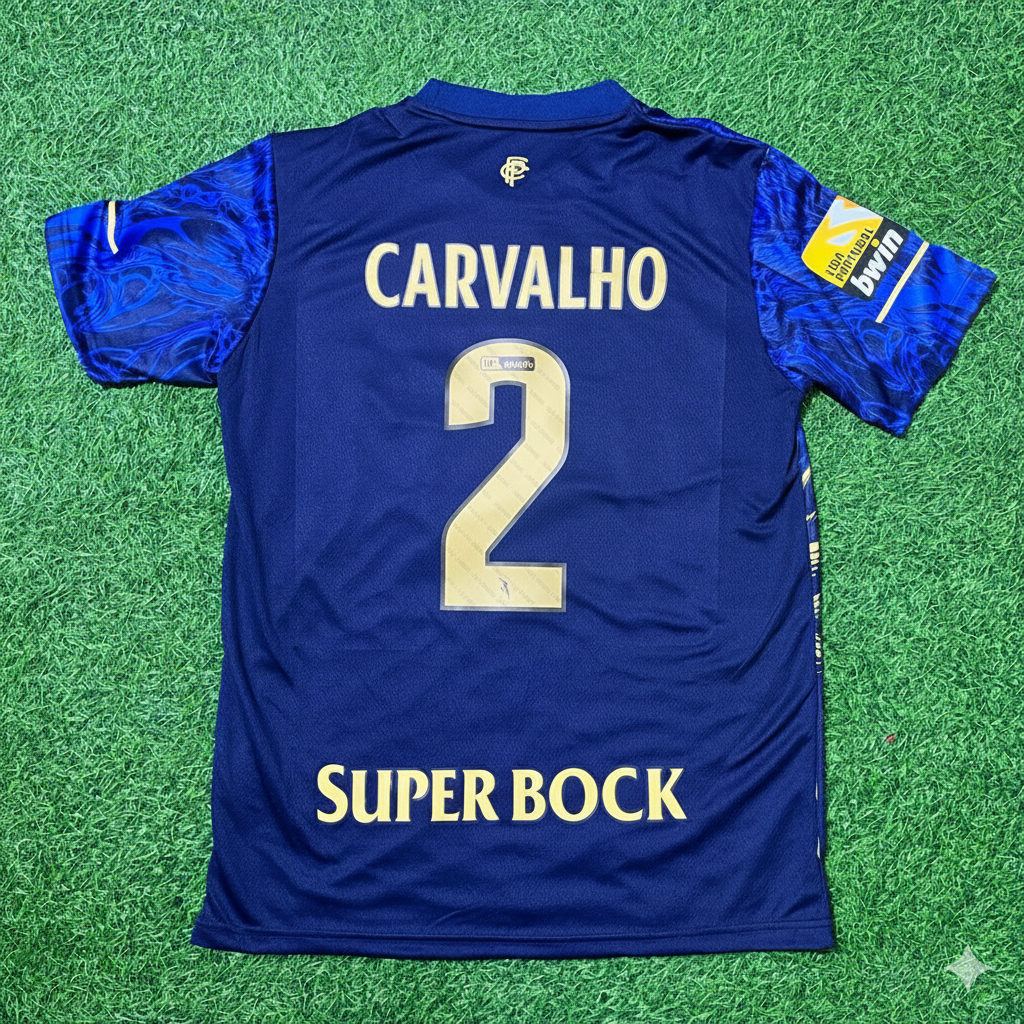 Ricardo Carvalho FC Porto Retro Football Jersey