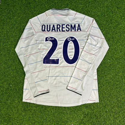 Ricardo Quaresma #20 Barcelona 2003 2004 Away Long Sleeve Retro Football Jersey Kit