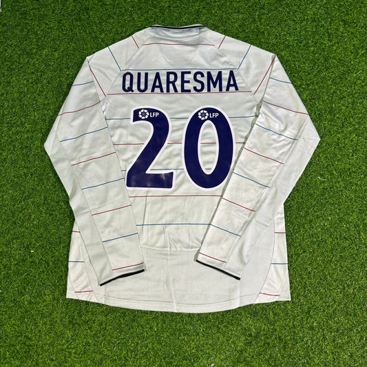 Ricardo Quaresma #20 Barcelona 2003 2004 Away Long Sleeve Retro Football Jersey Kit