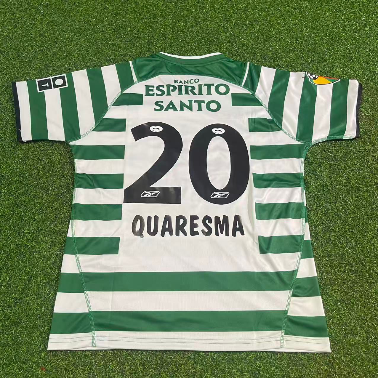 Ricardo Quaresma 20 – Sporting CP Lisbon 2001–2003 Retro Kit Jersey – | Trikot | Maillot Soccer Shirt