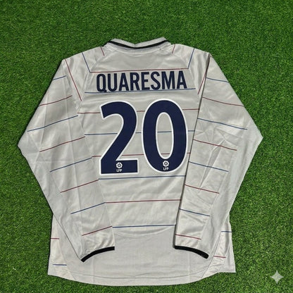 Ricardo Quaresma #20 Barcelona 2003 2004 Away Long Sleeve Retro Football Jersey Kit