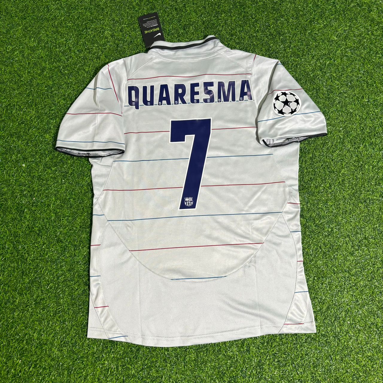 Ricardo Quaresma Barcelona 2003–2005 Away Retro Football Jersey