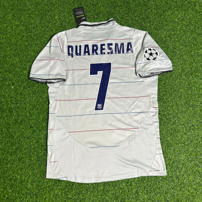 Ricardo Quaresma Barcelona 2003–2005 Away Retro Football Jersey