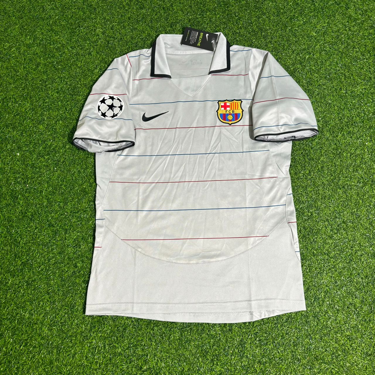 Ricardo Quaresma Barcelona 2003–2005 Away Retro Football Jersey