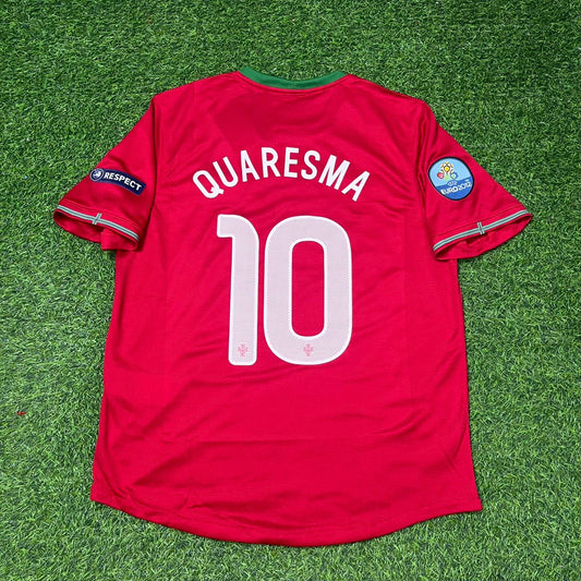 Ricardo Quaresma Portugal Euro 2012 Maillot Rétro Football Rouge