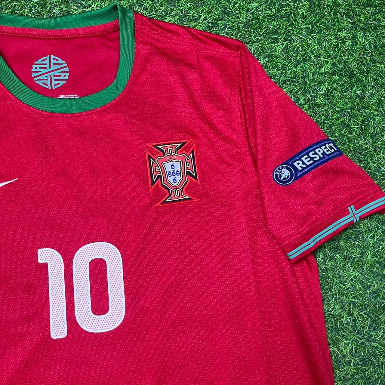 Ricardo Quaresma Portugal Euro 2012 Red Retro Football Jersey Kit