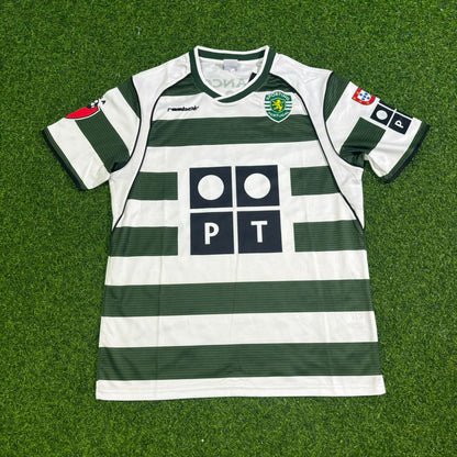 Ricardo Quaresma Sporting CP Lisbon Debut Vintage Football Jersey