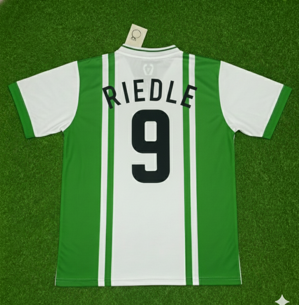 Karl-Heinz Riedle Werder Bremen Retro Fußballtrikot Kit