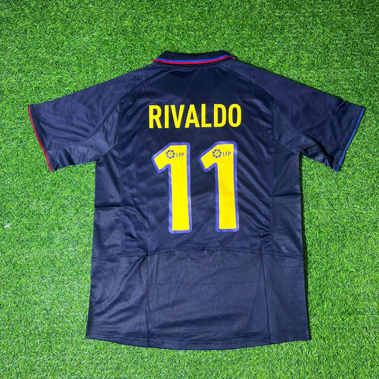 Rivaldo Barcelona Retro 1997 Season Retro Football Jersey Trikot