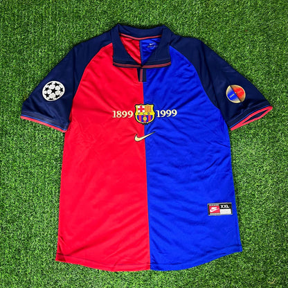 Rivaldo – Barcelona 1998/1999 Retro-Trikot – | Trikot | Maillot-Fußballtrikot