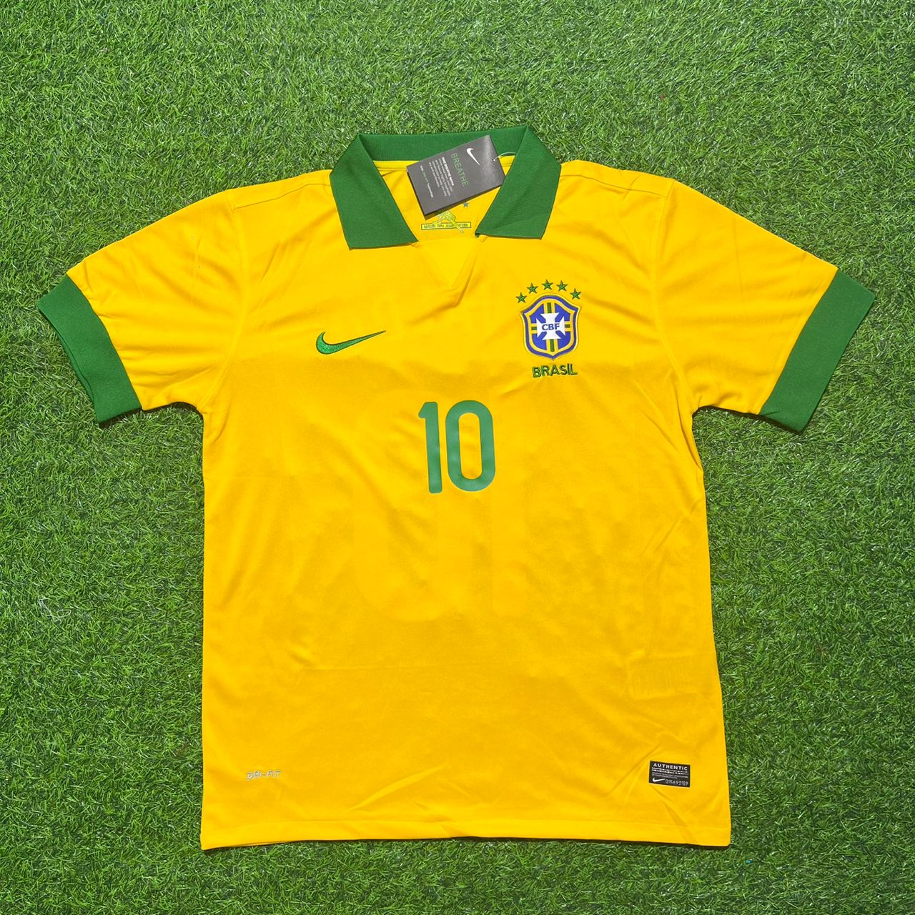 Rivaldo Brazil Retro Football Jersey Kit