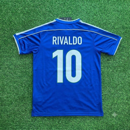 Rivaldo Brazil 1998 World Cup Retro Jersey Trikot