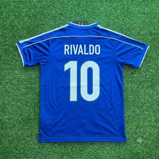 Rivaldo Brazil 1998 World Cup Retro Jersey Trikot