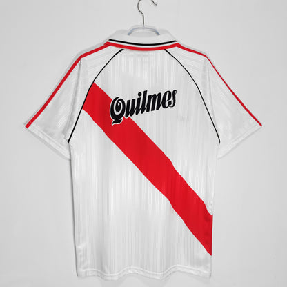 River Plate 1995-1996 Retro Kit Jersey Trikot Maillot Soccer Shirt