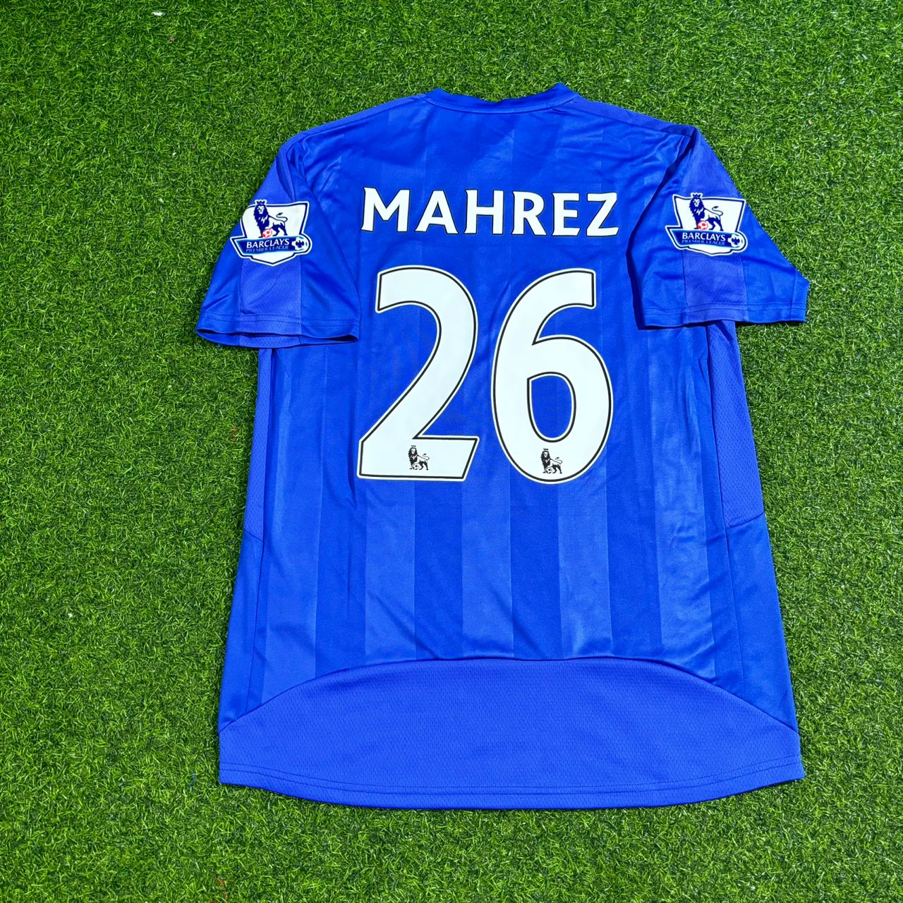 Riyad Mahrez - Leicester City 2015/16 Retro Kit Jersey Maillot