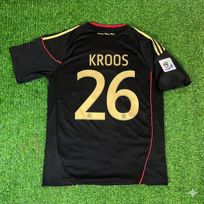 Toni Kroos - Germany Deutschland 2010 World Cup Black Jersey Trikot