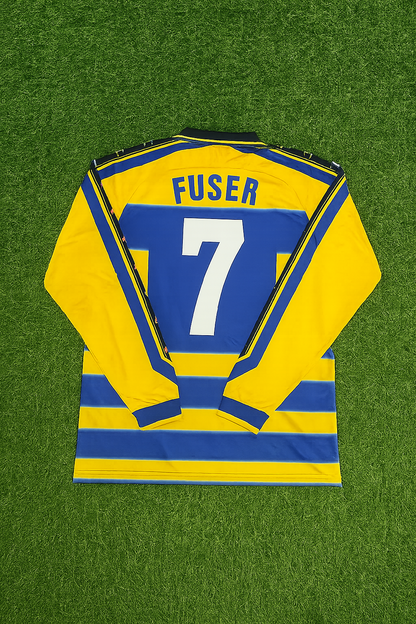 Maillot de football rétro à manches longues Diego Fuser Parme 1999/2000