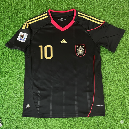 Lukas Podolski - Germany Deutschland 2010 World Cup Black Jersey Trikot