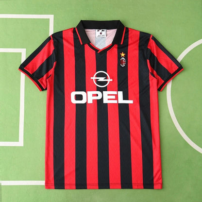 A.C. Milan 95/96 Season Home Retro Jersey Trikot Soccer Shirt