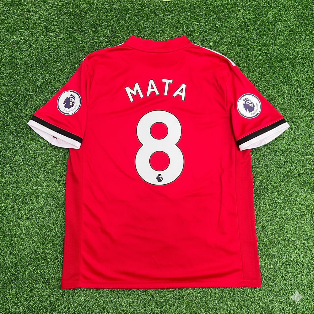 Juan Manuel Mata Manchester United 2017/2018 Football Jersey