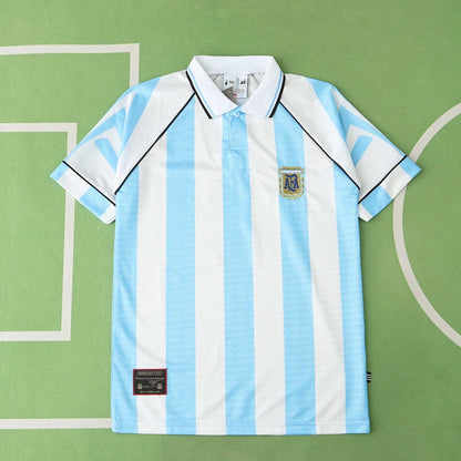 Argentina 1996 Season Home Retro Jersey Trikot Soccer Shirt