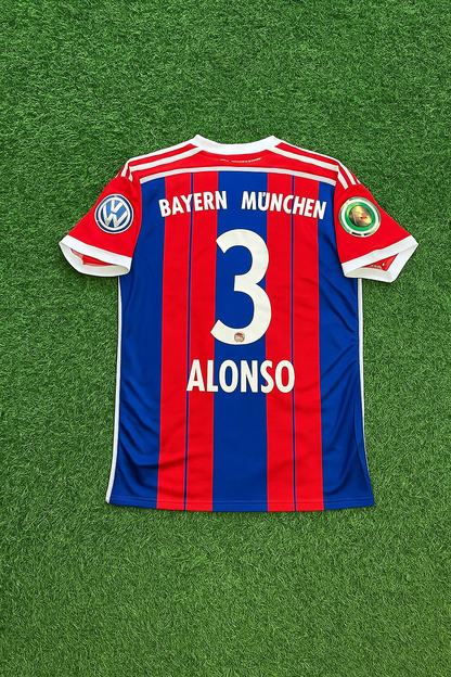 Xabi Alonso Bayern Munich 2014-2015 Trikot Kit Jersey Soccer Shirt