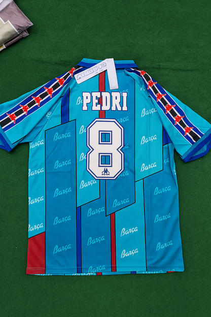 Pedri Barcelona 1996 1997 Retro Football Jersey