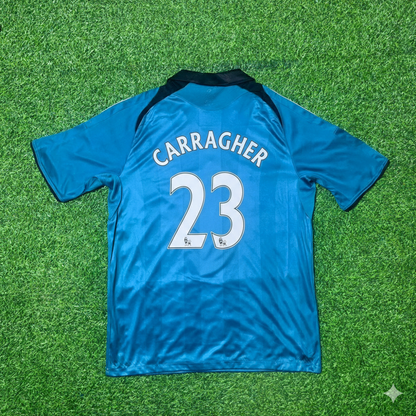 Jamie Carragher Liverpool 2008–2009 Green Retro Football Jersey Kit