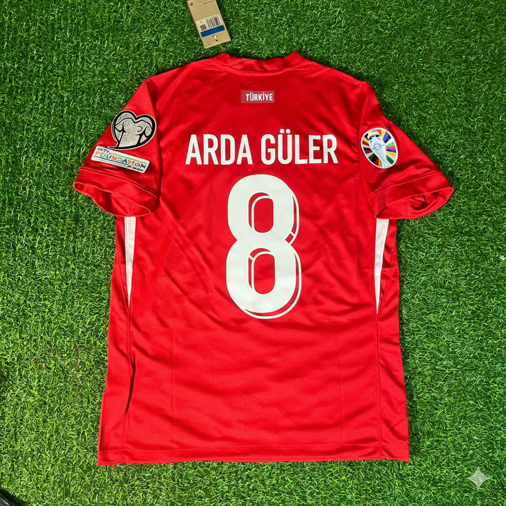 Arda Güler Turkey Turkiye Jersey Trikot Maillot Maglia