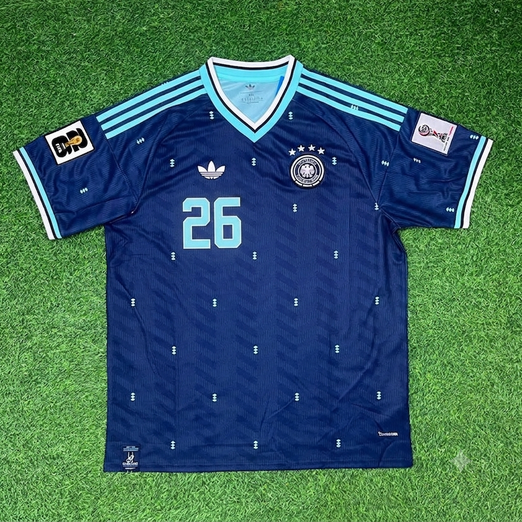 Deniz Undav Germany 2026 World Cup Away Blue Football Jersey
