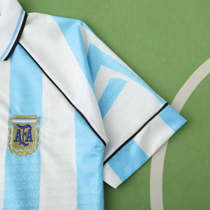 Argentina 1996 Season Home Retro Jersey Trikot Soccer Shirt