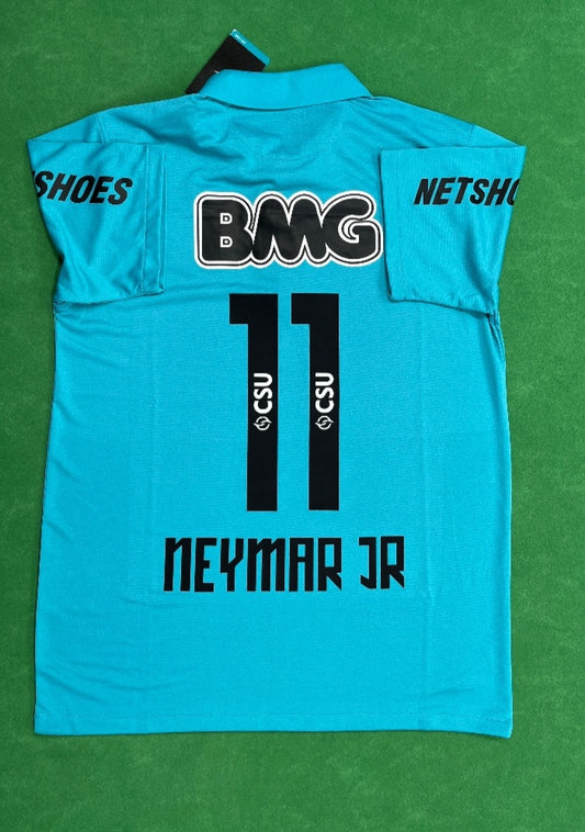 Santos Neymar JR Retro Blau