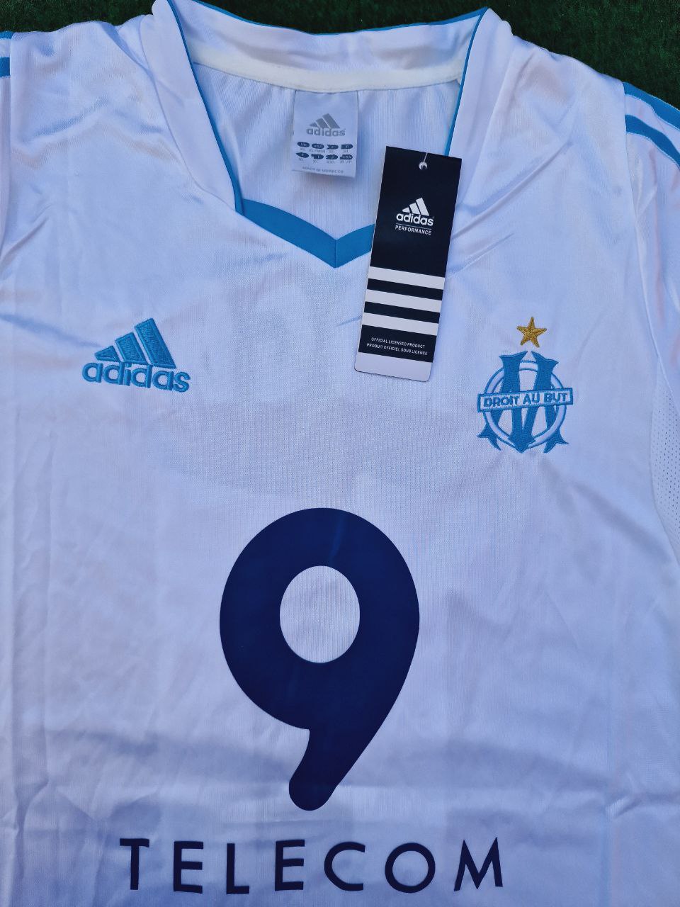Olympique Marseille Didier Drogba 2003–04 Heimtrikot Nr. 11 Ligue 1 OM Fußballtrikot Maillot Henry