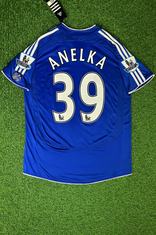 Nicolas Anelka – Chelsea 2006–2008 Season Retro Kit Jersey – | Trikot | Maillot Soccer Shirt