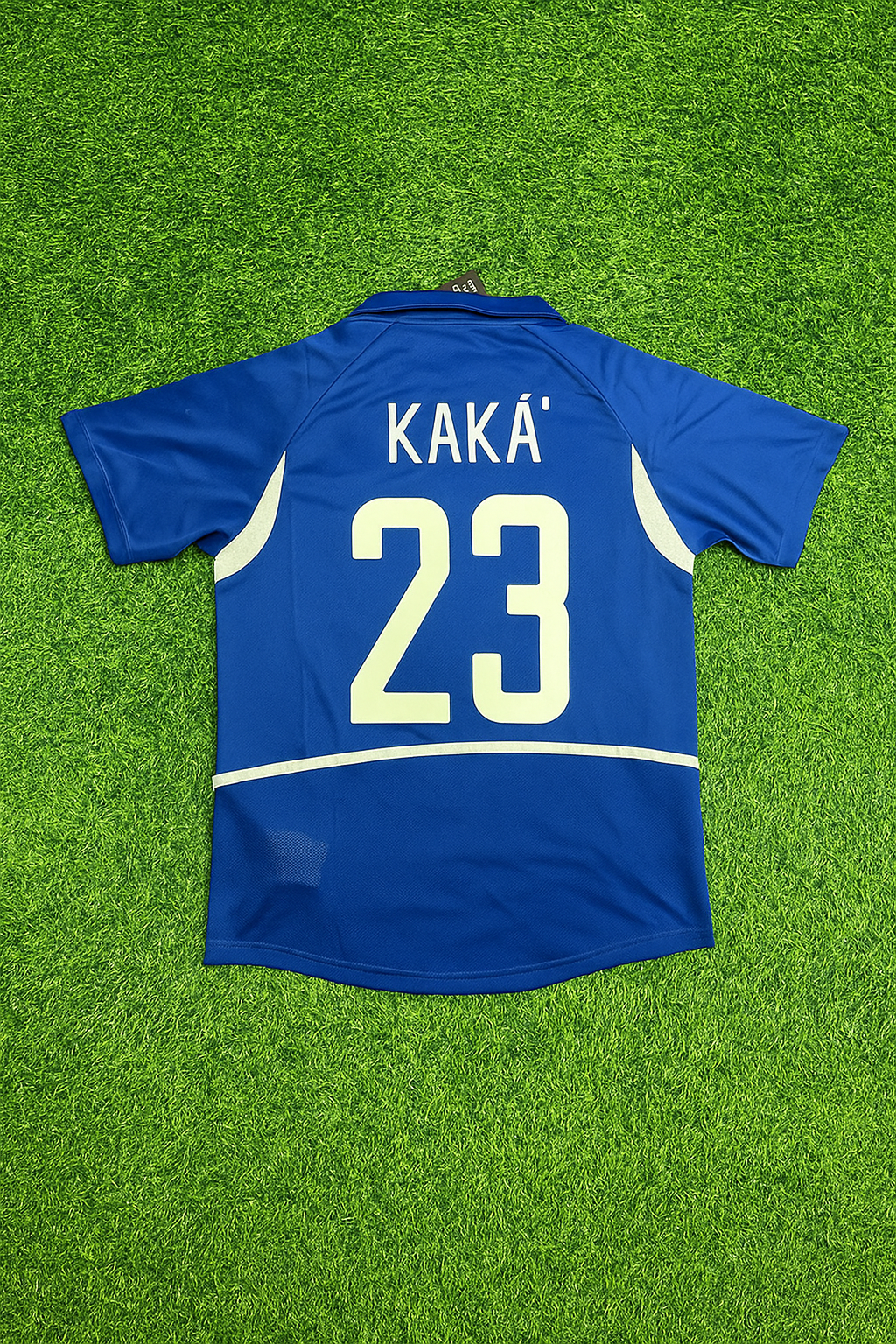Kaka Leite Brazil 2002 World Cup Retro Football Jersey Kit