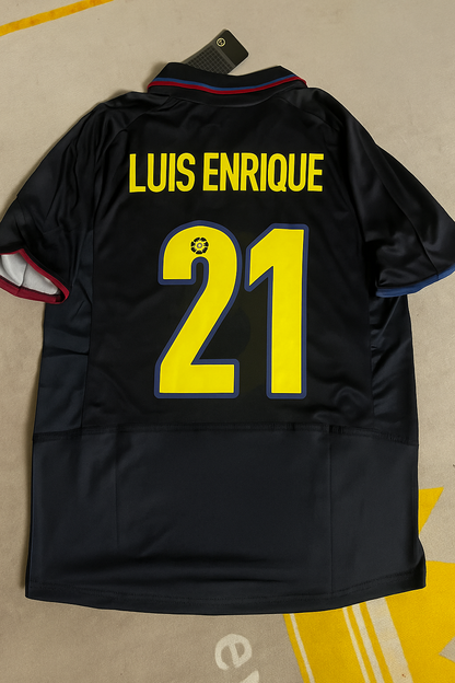 Luis Enrique Barcelona Retro 1997 Season Retro Football Jersey Trikot