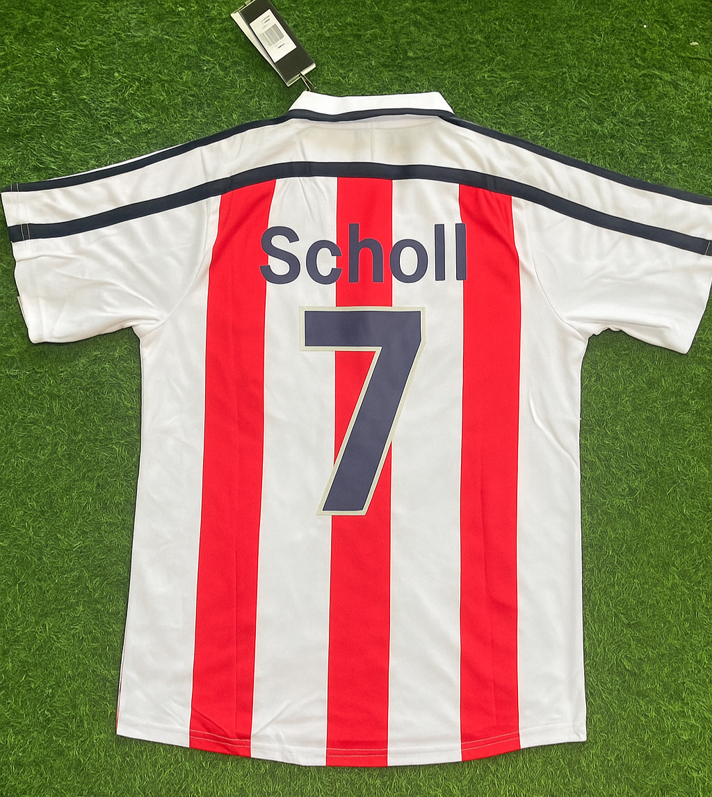 Mehmet Scholl Bayern Munich 2000 2001 Trikot Kit Jersey Soccer Shirt
